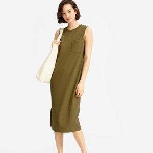 Long Weekend Tank Dress in Green